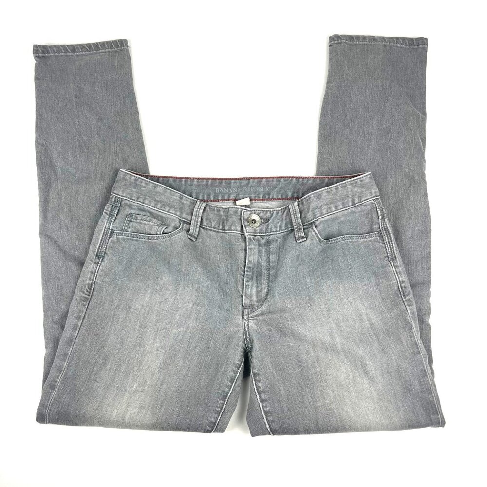 Banana Republic Skinny Jeans Sz. 27 Petite Gray